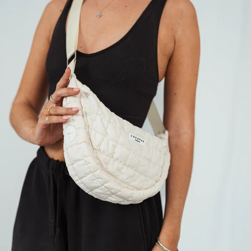 Halbmond Gassi-Tasche Wolke