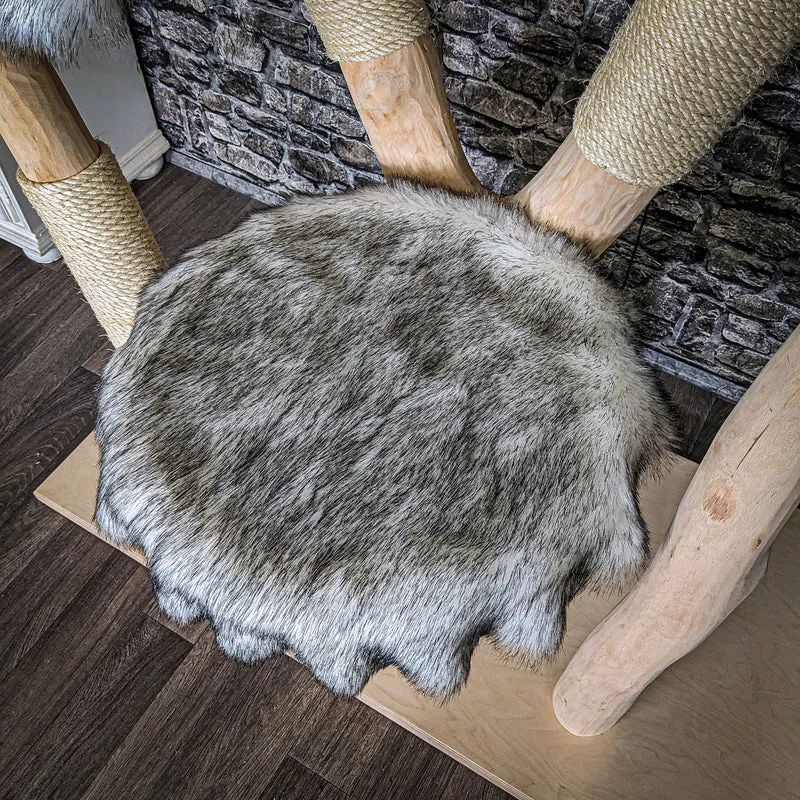 Naturkratzbaum 4056 Kratzbaum Natur Holz Design 200 cm hoch Katzenbaum