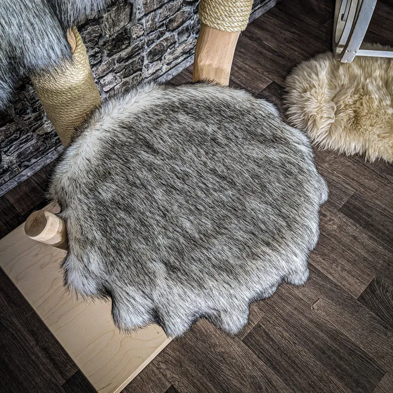 Naturkratzbaum 4053 Kratzbaum Natur Holz Design 173 cm hoch Katzenbaum