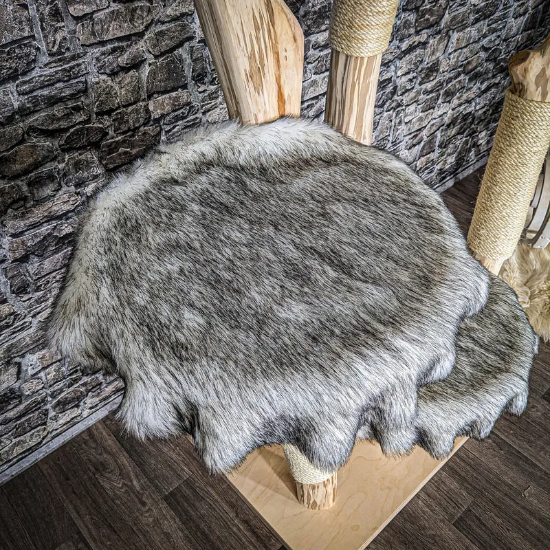 Naturkratzbaum 4050 Kratzbaum Natur Holz Design 206 cm hoch Katzenbaum