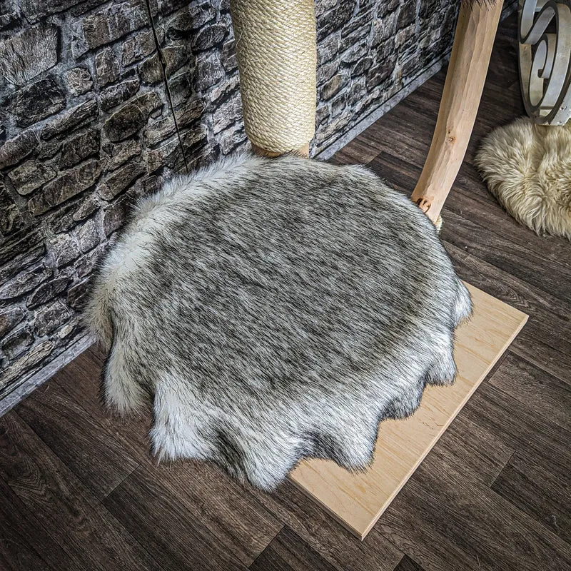 Naturkratzbaum 4044 Kratzbaum Natur Holz Design 167 cm hoch Katzenbaum