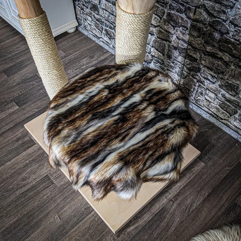 Naturkratzbaum 4040 Kratzbaum Natur Holz Design 172 cm hoch Katzenbaum