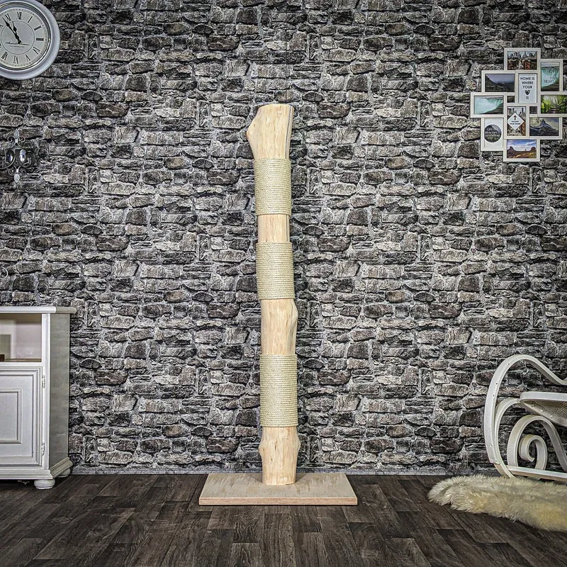 Kratzstamm 4036 Natur Holz Design Kratzbaum 168 cm hoch Naturkratzbaum