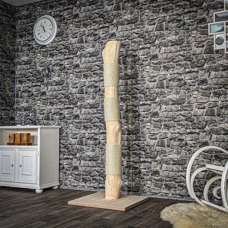 Kratzstamm 4036 Natur Holz Design Kratzbaum 168 cm hoch Naturkratzbaum