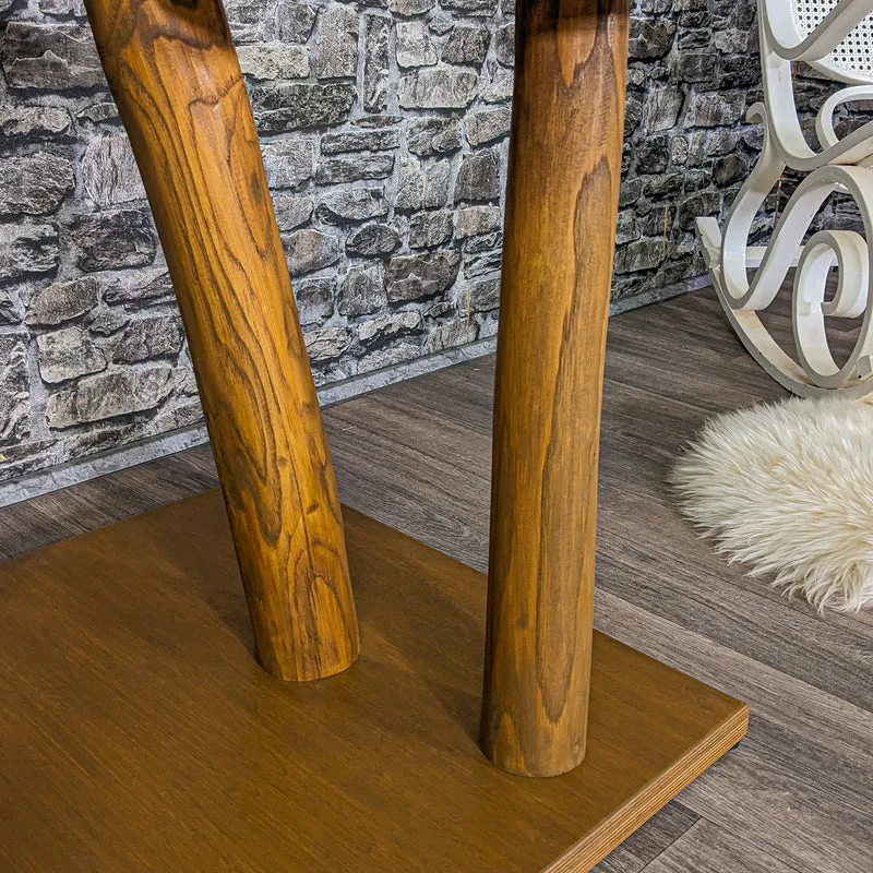 Outdoor Naturkratzbaum CA0013 Kratzbaum Natur Holz Design 175 cm hoch Katzenbaum
