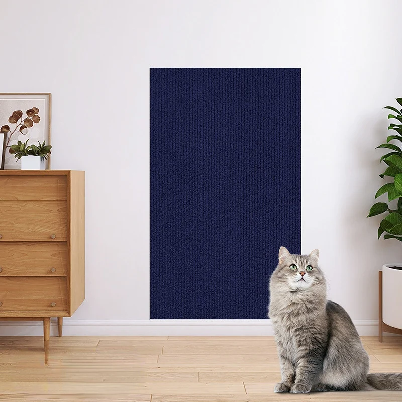 Katzen Kratzpappe, An der Wand montierte Kratzmatte, mehrere Farben, die ausgeschnitten und eingefügt werden können