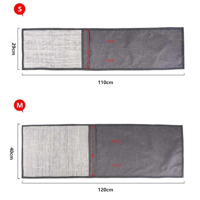 Kratzmatte für Katzen, natürliche Sisal-Oberfläche, vielseitig einsetzbar als Sofa-Schutzmatte, Langlebige Haushaltsgegenstände