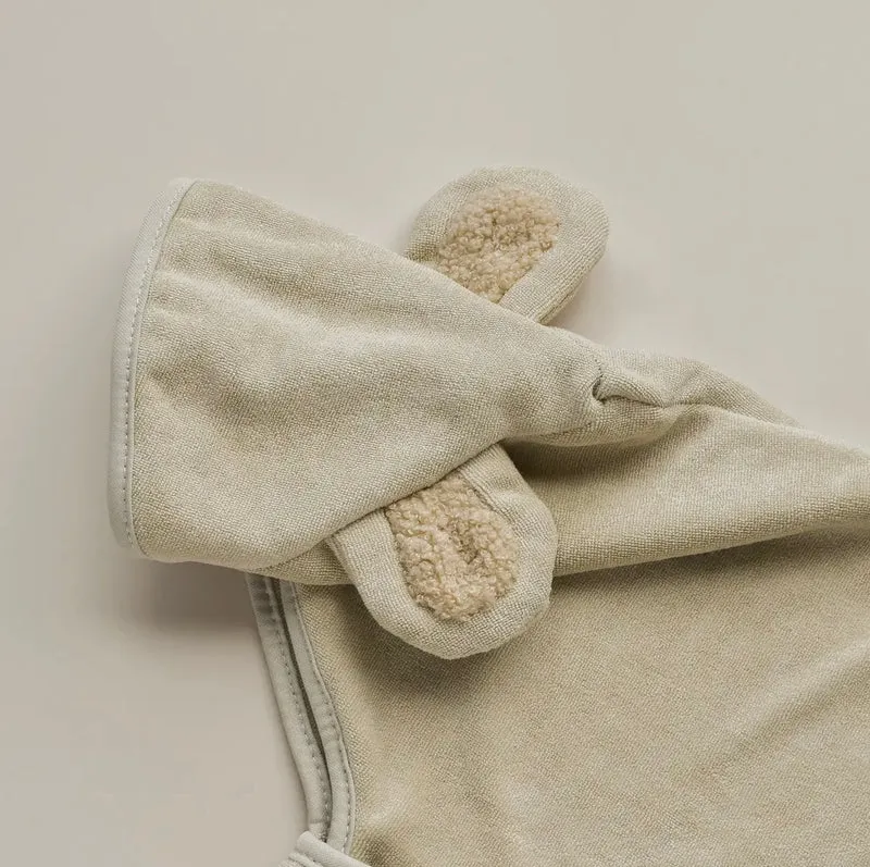 Teddy Bademantel