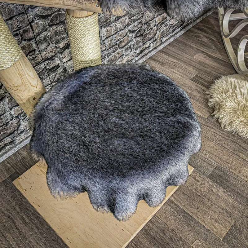 Naturkratzbaum C0011 Kratzbaum Natur Holz Design 135 cm hoch Katzenbaum
