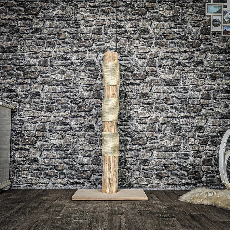Kratzstamm 3994 Natur Holz Design Kratzbaum 120 cm hoch Naturkratzbaum