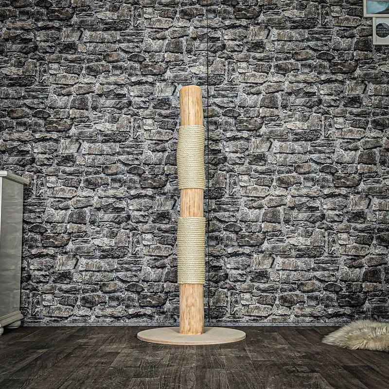 Kratzstamm 3993 Natur Holz Design Kratzbaum 121 cm hoch Naturkratzbaum