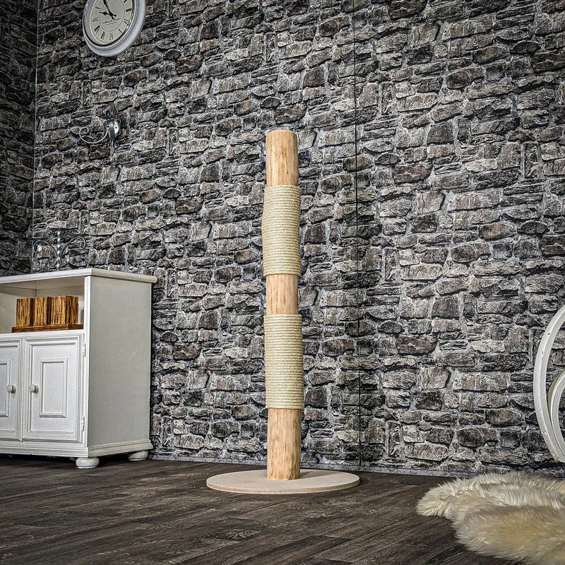 Kratzstamm 3993 Natur Holz Design Kratzbaum 121 cm hoch Naturkratzbaum
