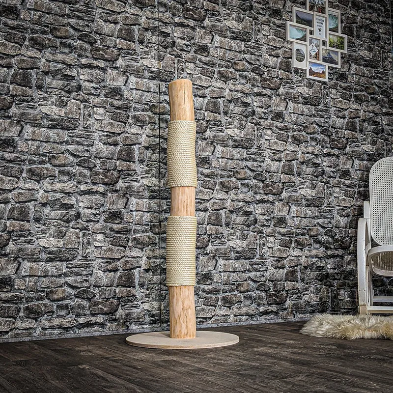 Kratzstamm 3993 Natur Holz Design Kratzbaum 121 cm hoch Naturkratzbaum