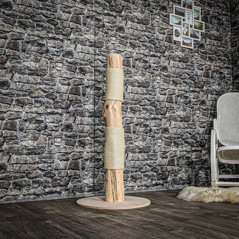 Kratzstamm 3992 Natur Holz Design Kratzbaum 116 cm hoch Naturkratzbaum