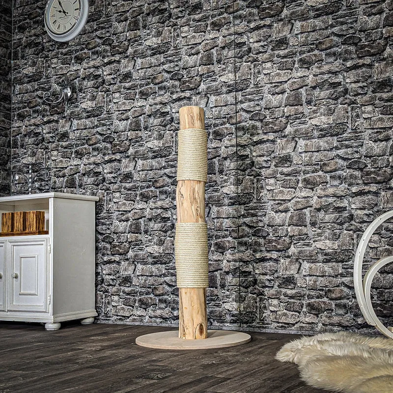 Kratzstamm 3992 Natur Holz Design Kratzbaum 116 cm hoch Naturkratzbaum