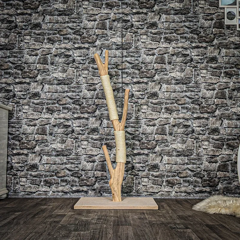 Kratzstamm 3991 Natur Holz Design Kratzbaum 120 cm hoch Naturkratzbaum