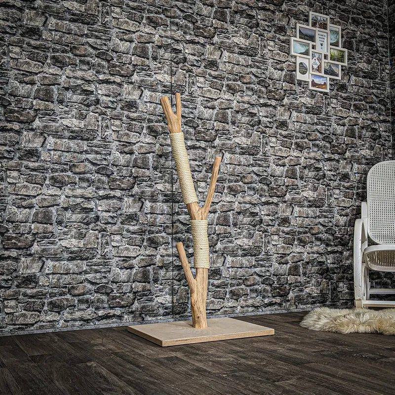 Kratzstamm 3991 Natur Holz Design Kratzbaum 120 cm hoch Naturkratzbaum
