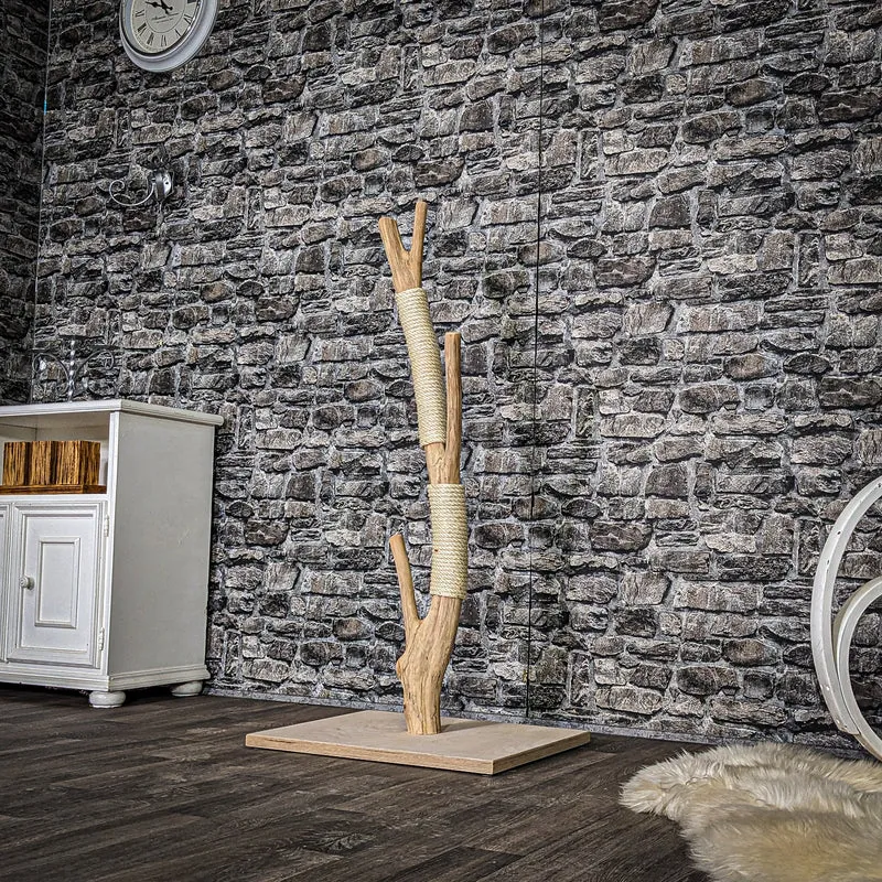 Kratzstamm 3991 Natur Holz Design Kratzbaum 120 cm hoch Naturkratzbaum