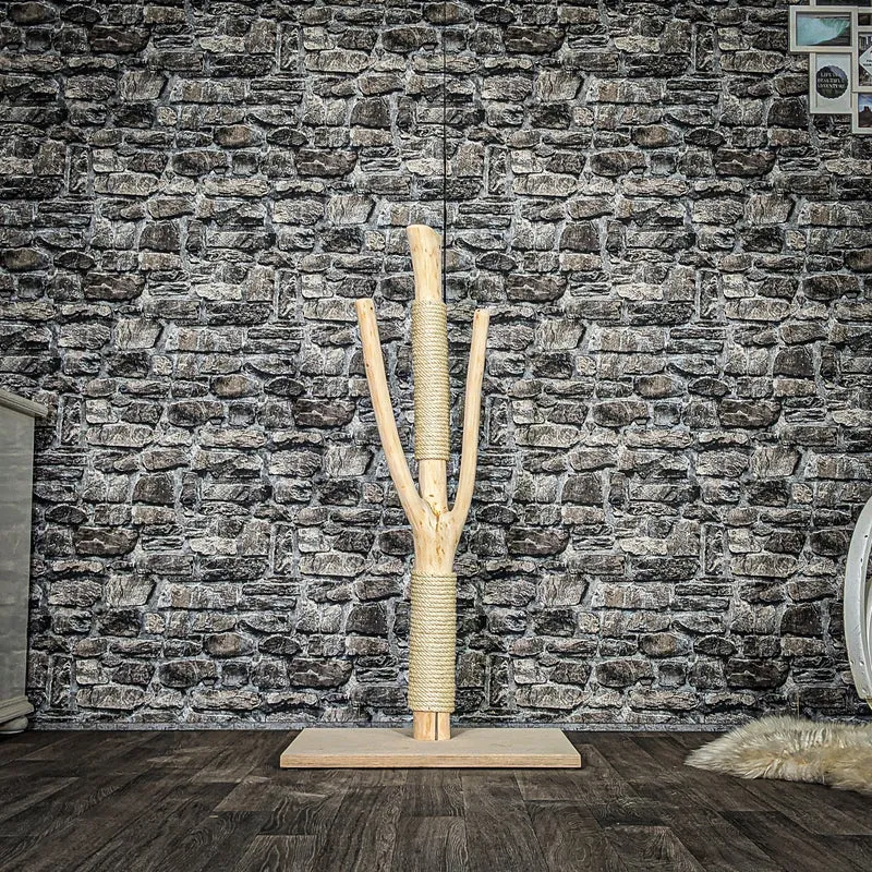 Kratzstamm 3989 Natur Holz Design Kratzbaum 115 cm hoch Naturkratzbaum