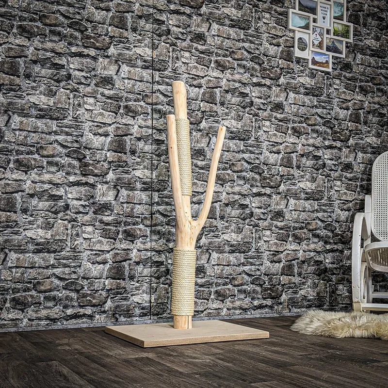 Kratzstamm 3989 Natur Holz Design Kratzbaum 115 cm hoch Naturkratzbaum