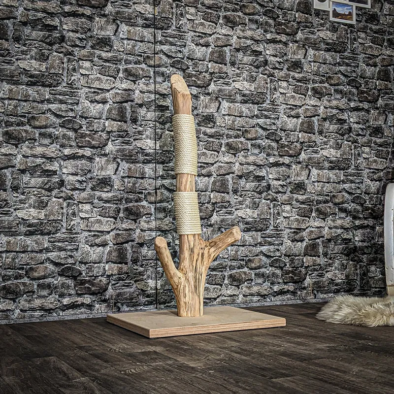 Kratzstamm 3988 Natur Holz Design Kratzbaum 105 cm hoch Naturkratzbaum