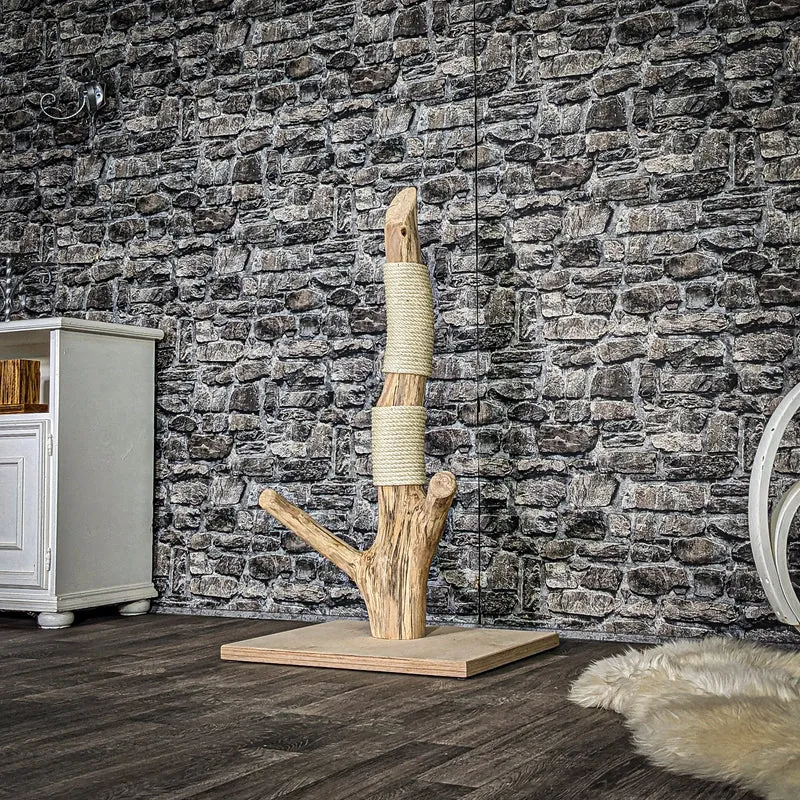 Kratzstamm 3988 Natur Holz Design Kratzbaum 105 cm hoch Naturkratzbaum