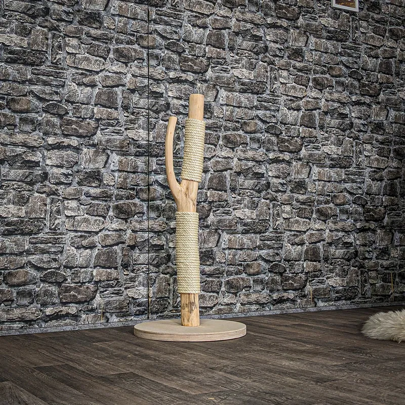 Kratzstamm 4031 Natur Holz Design Kratzbaum 90 cm hoch Naturkratzbaum