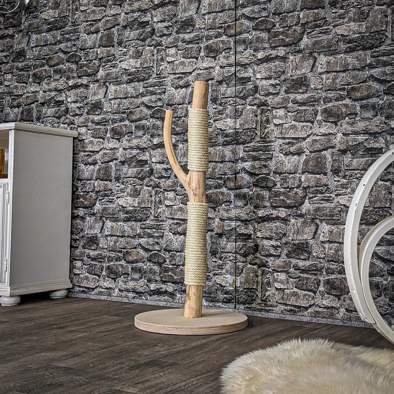 Kratzstamm 4031 Natur Holz Design Kratzbaum 90 cm hoch Naturkratzbaum