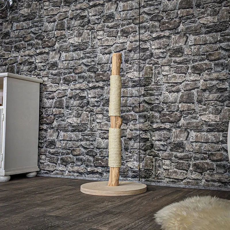 Kratzstamm 4030 Natur Holz Design Kratzbaum 86 cm hoch Naturkratzbaum