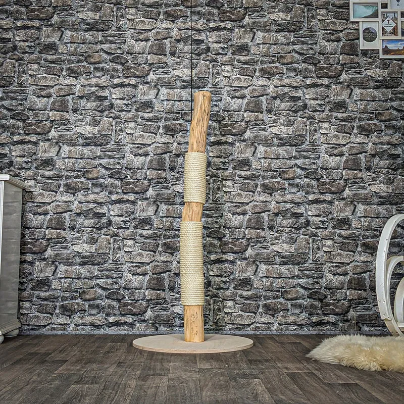 Kratzstamm 4028 Natur Holz Design Kratzbaum 119 cm hoch Naturkratzbaum