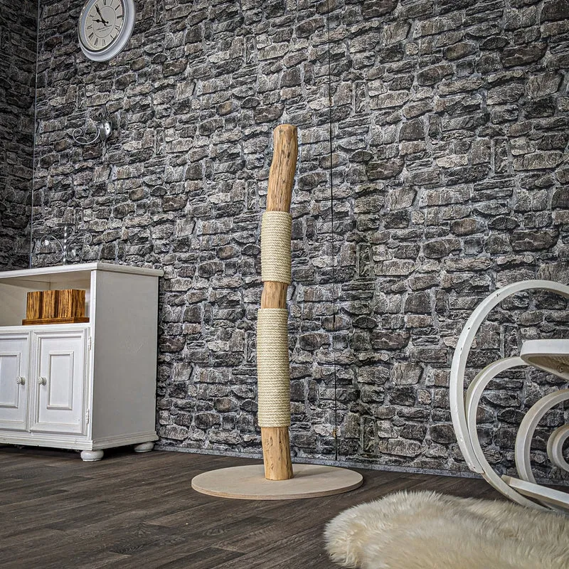Kratzstamm 4028 Natur Holz Design Kratzbaum 119 cm hoch Naturkratzbaum