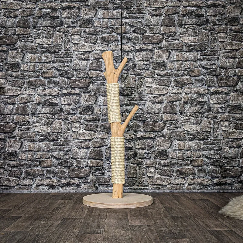 Kratzstamm 4027 Natur Holz Design Kratzbaum 90 cm hoch Naturkratzbaum