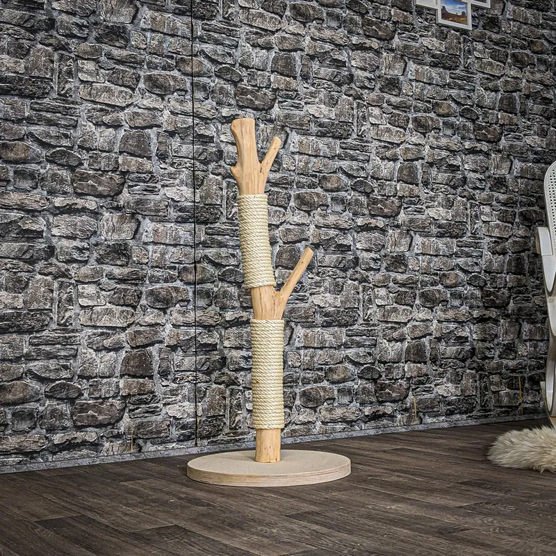 Kratzstamm 4027 Natur Holz Design Kratzbaum 90 cm hoch Naturkratzbaum