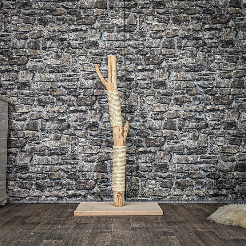 Kratzstamm 4026 Natur Holz Design Kratzbaum 107 cm hoch Naturkratzbaum