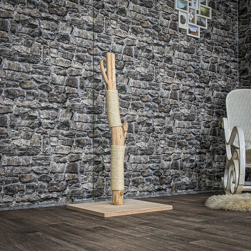 Kratzstamm 4026 Natur Holz Design Kratzbaum 107 cm hoch Naturkratzbaum