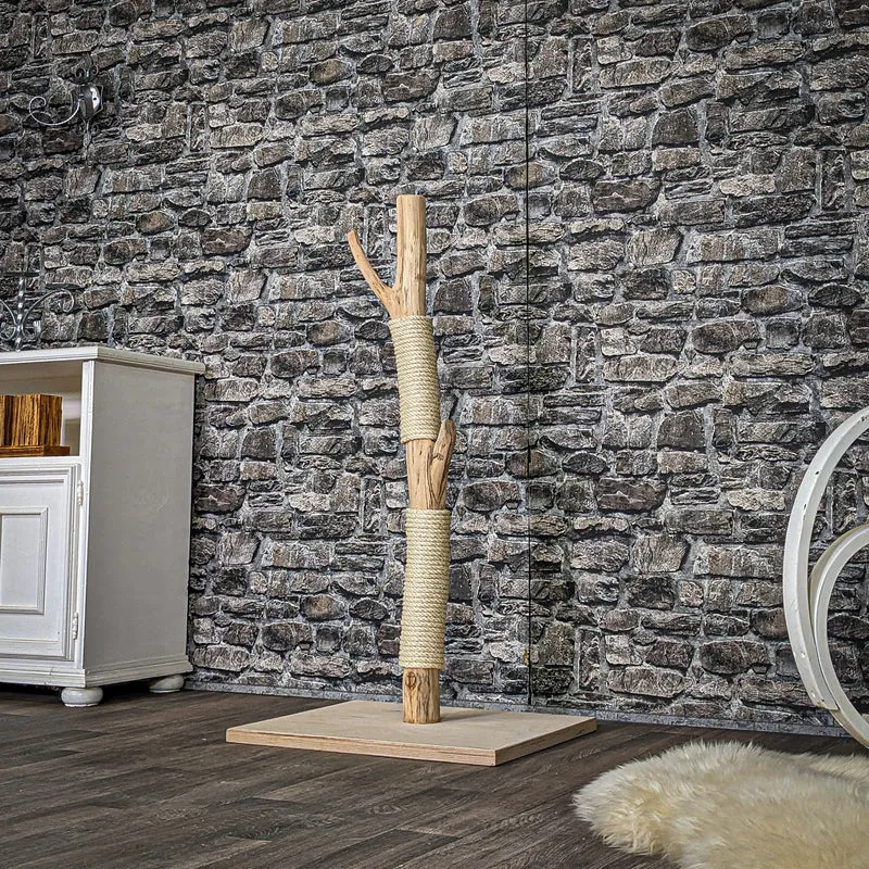 Kratzstamm 4026 Natur Holz Design Kratzbaum 107 cm hoch Naturkratzbaum