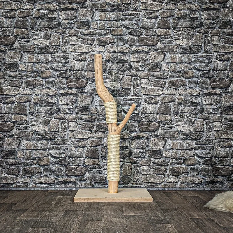 Kratzstamm 4025 Natur Holz Design Kratzbaum 92 cm hoch Naturkratzbaum