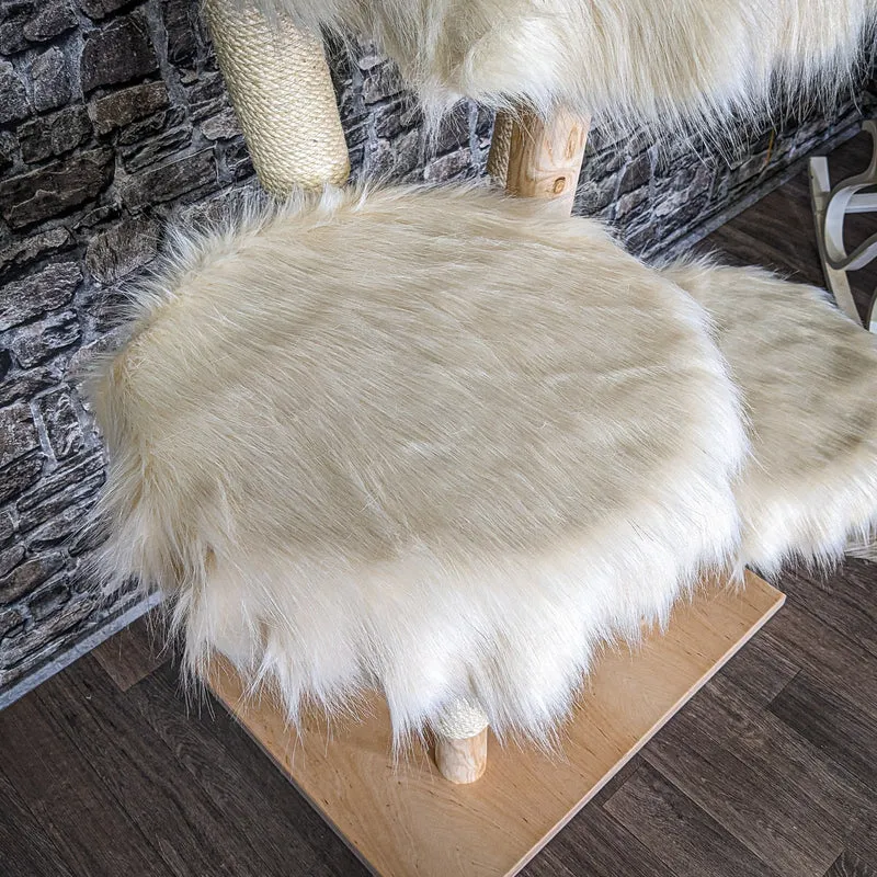 Naturkratzbaum C0004 Kratzbaum Natur Holz Design 160 cm hoch Katzenbaum