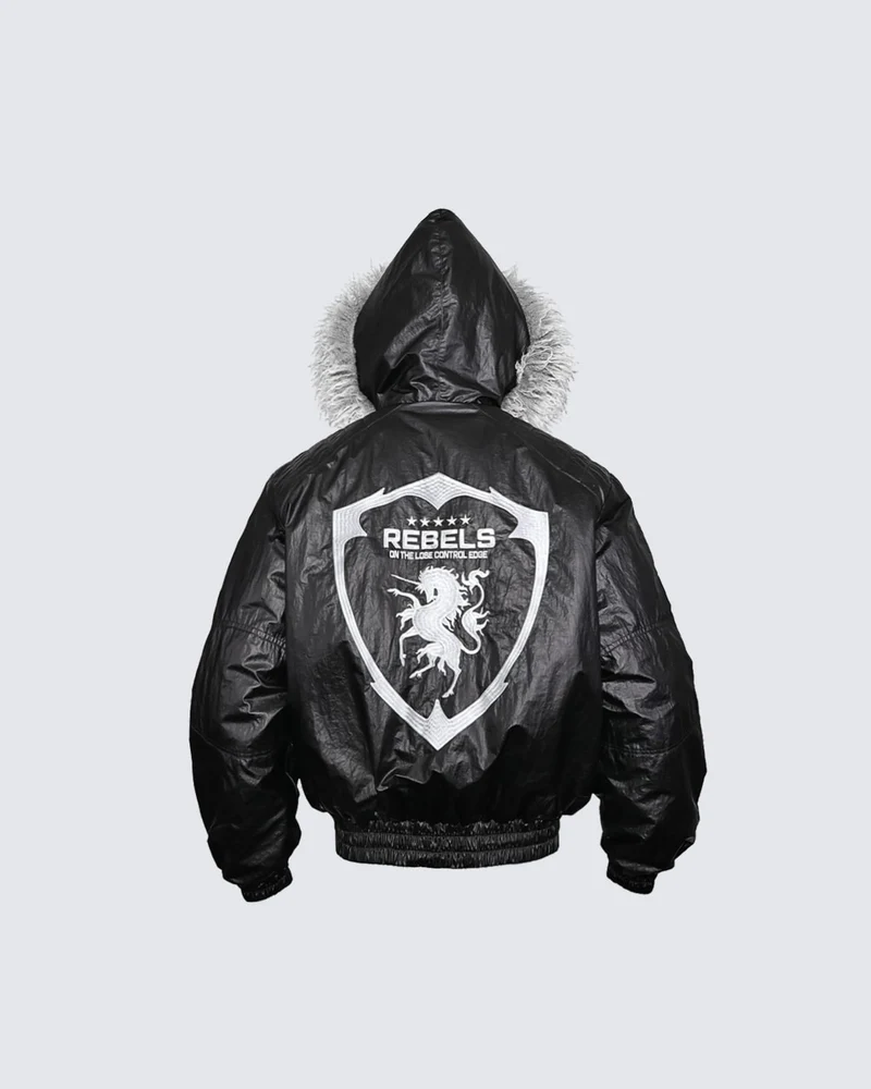 KIIKIO Gloss Embroidered Boxy Jacket