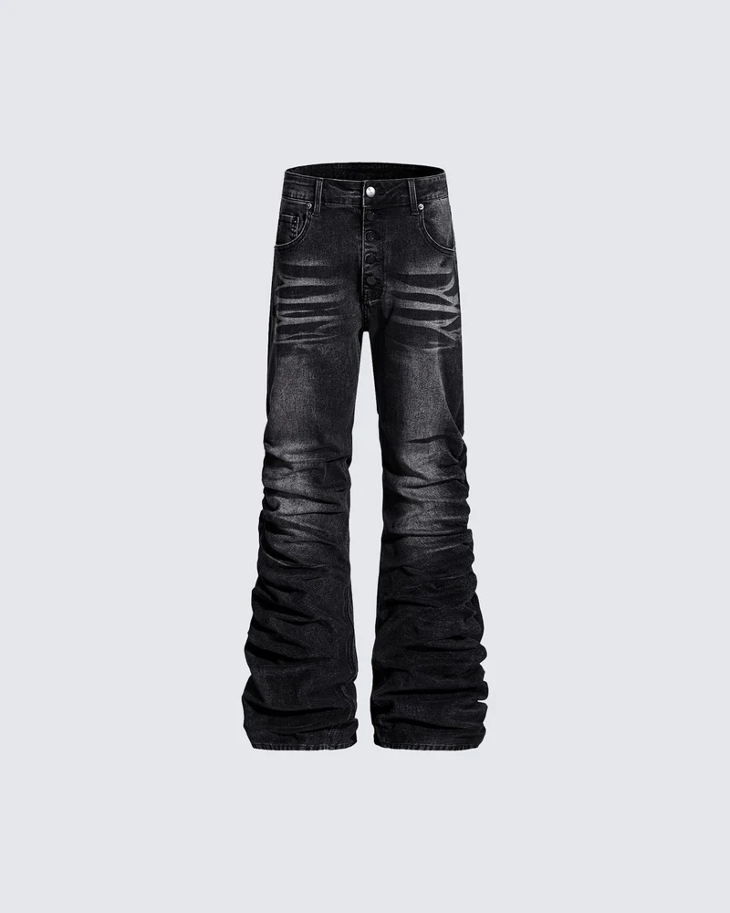 Loose Casual Distressed Denim Pant
