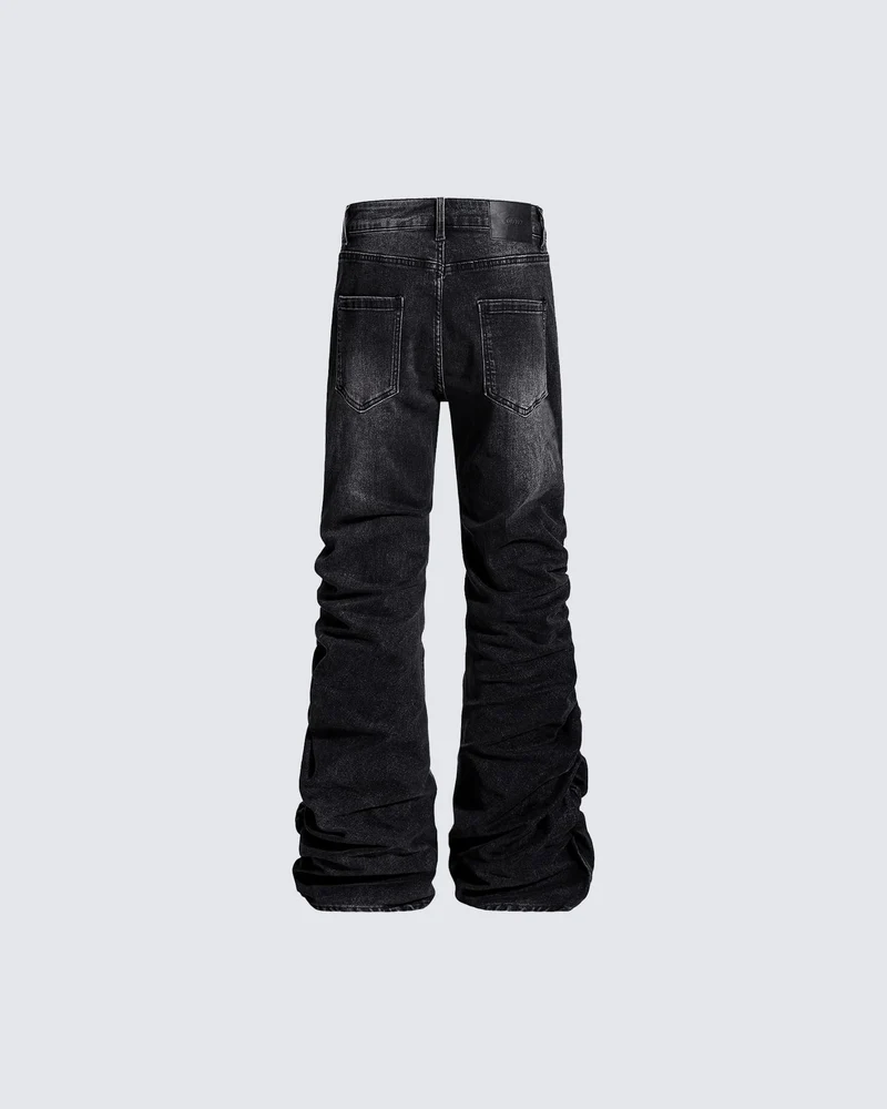 Loose Casual Distressed Denim Pant