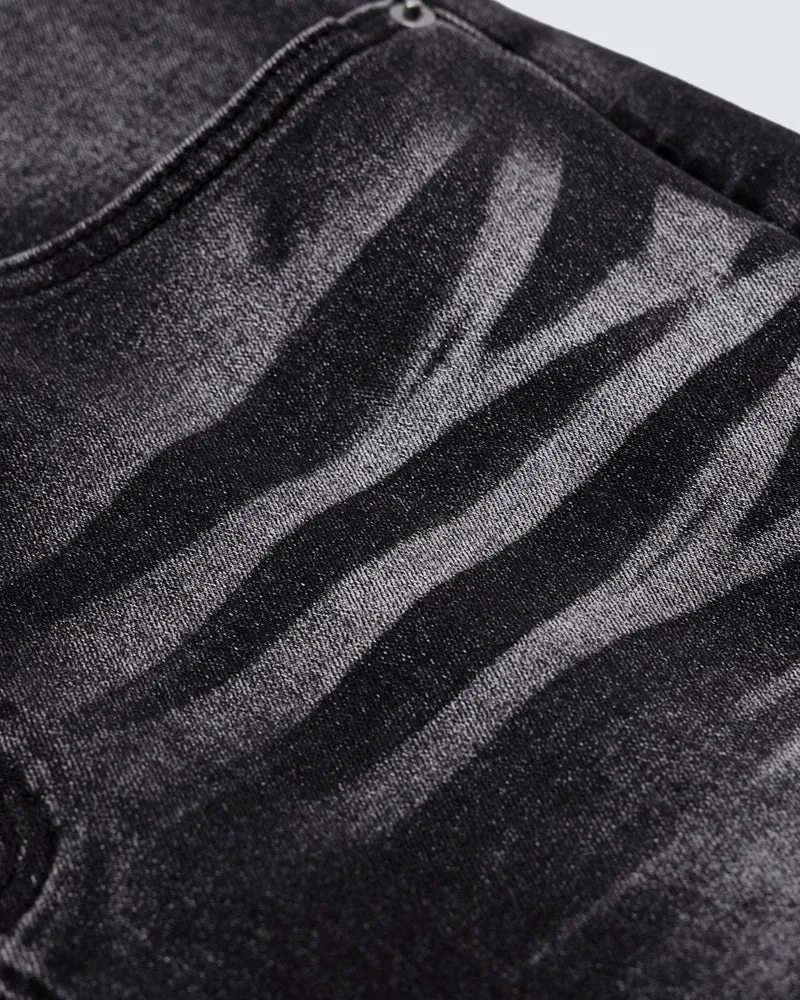 Loose Casual Distressed Denim Pant