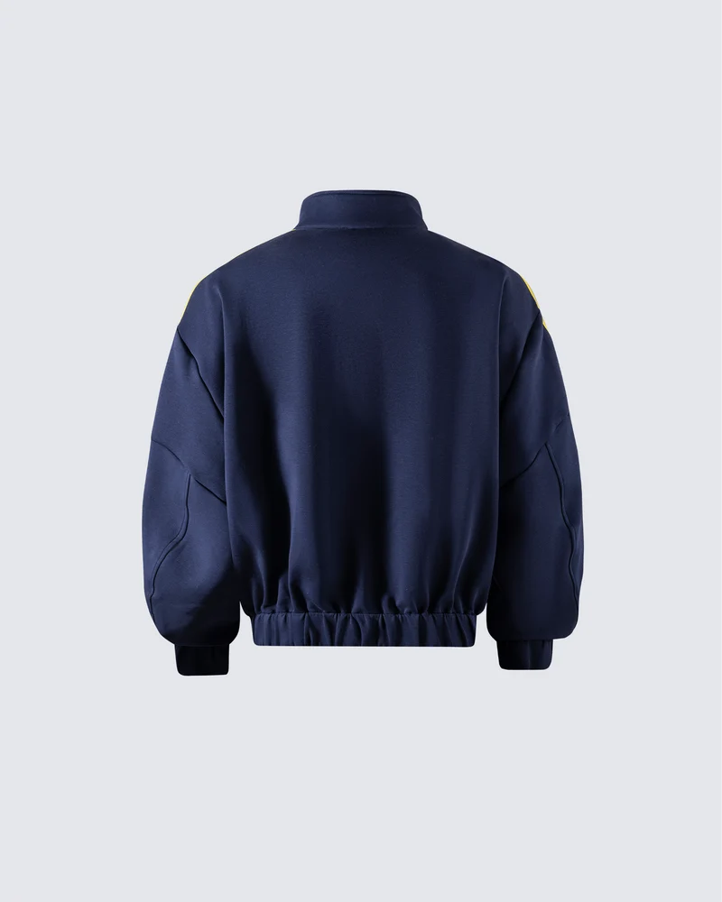 Contrast Stripe Track Jacket