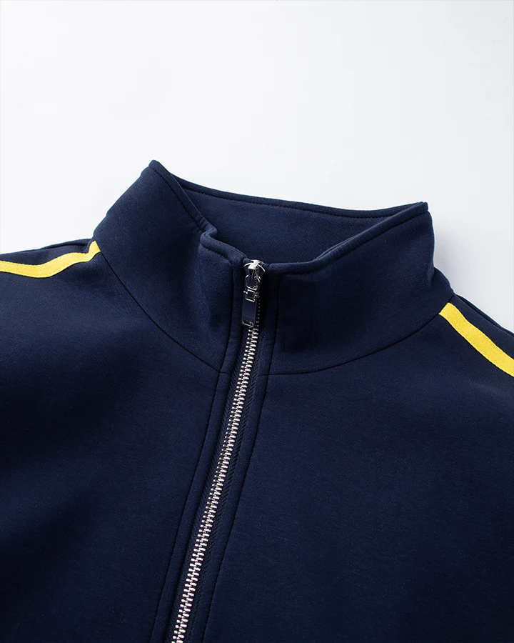 Contrast Stripe Track Jacket