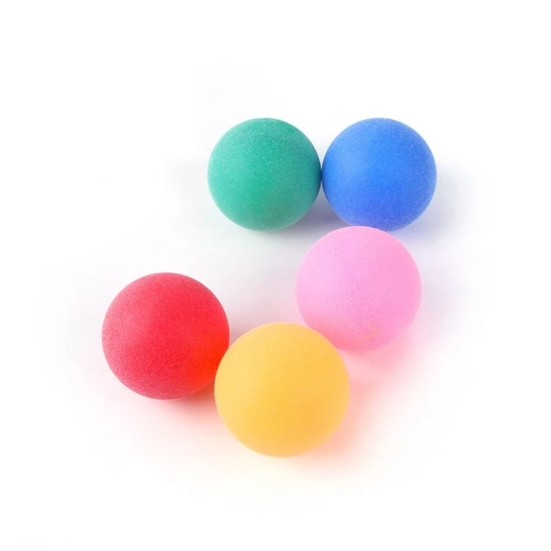 Katzen Spielzeug, Bunter Plastikball Interaktiver Drehtellerball, 4 cm Durchmesser, zufällige Farbe (20 Stücke)