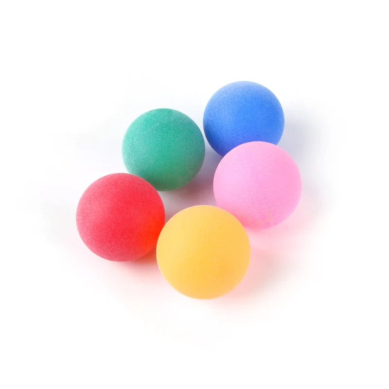 Katzen Spielzeug, Bunter Plastikball Interaktiver Drehtellerball, 4 cm Durchmesser, zufällige Farbe (20 Stücke)
