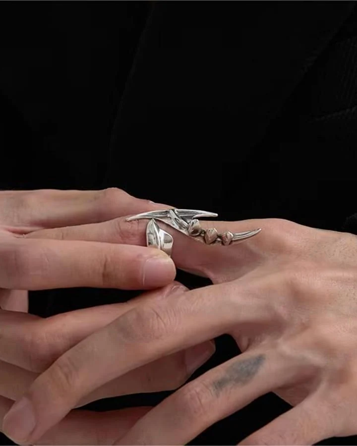 New Abstract Irregular Creative Ring