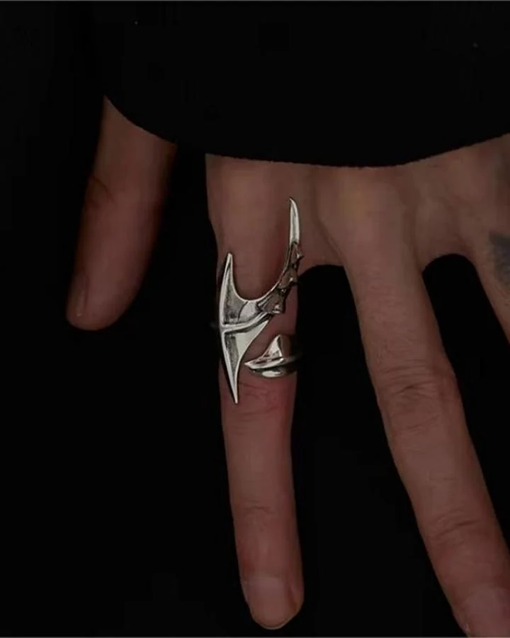 New Abstract Irregular Creative Ring