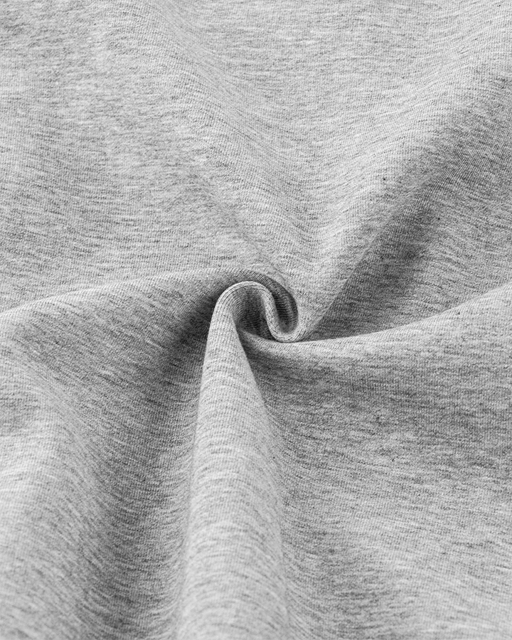 Loose-Fit Zip-Up Sweatshirt with White Piping