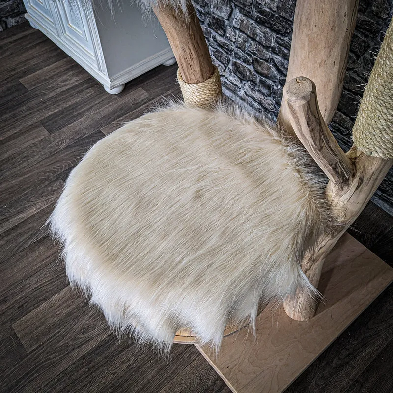Naturkratzbaum 4017 Kratzbaum Natur Holz Design 175 cm hoch Katzenbaum
